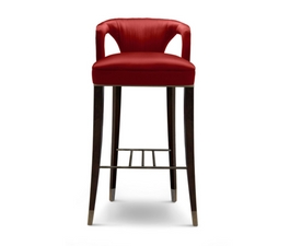 Red is an spiritual, joyfull and exquisite colour: it fit's perfect in a bar chair like KAROO.